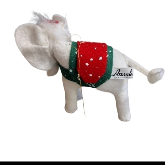 ANNALEE 4" Snowflake Elephant 2007 Ornament - Picture 3 of 5